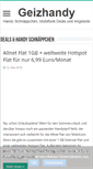 Mobile Screenshot of geizhandy.de